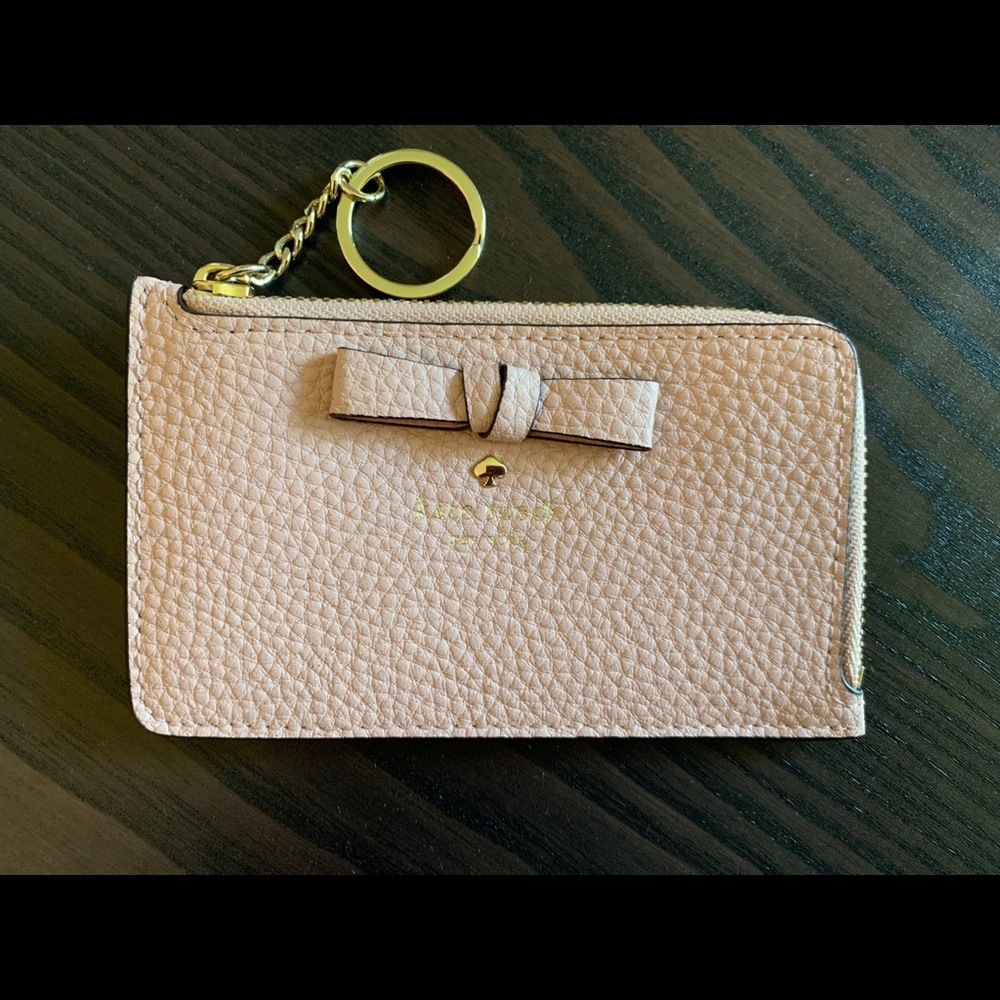 Kate Spade Pink Coin Wallet NEW